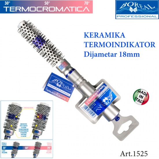  Termohromatic valjak četka za kosu diam. 18mm